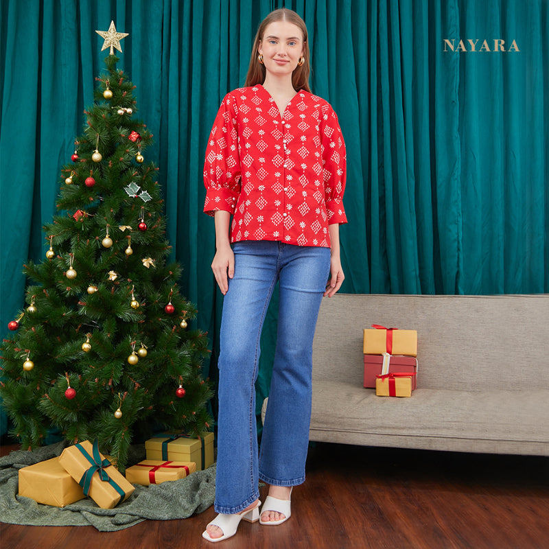 Nayara Blouse Batik Annika