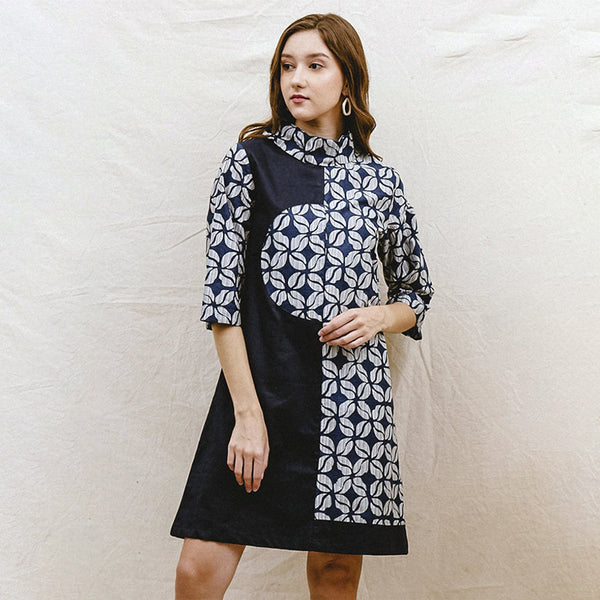 Dress Batik Yakira Kawung Na