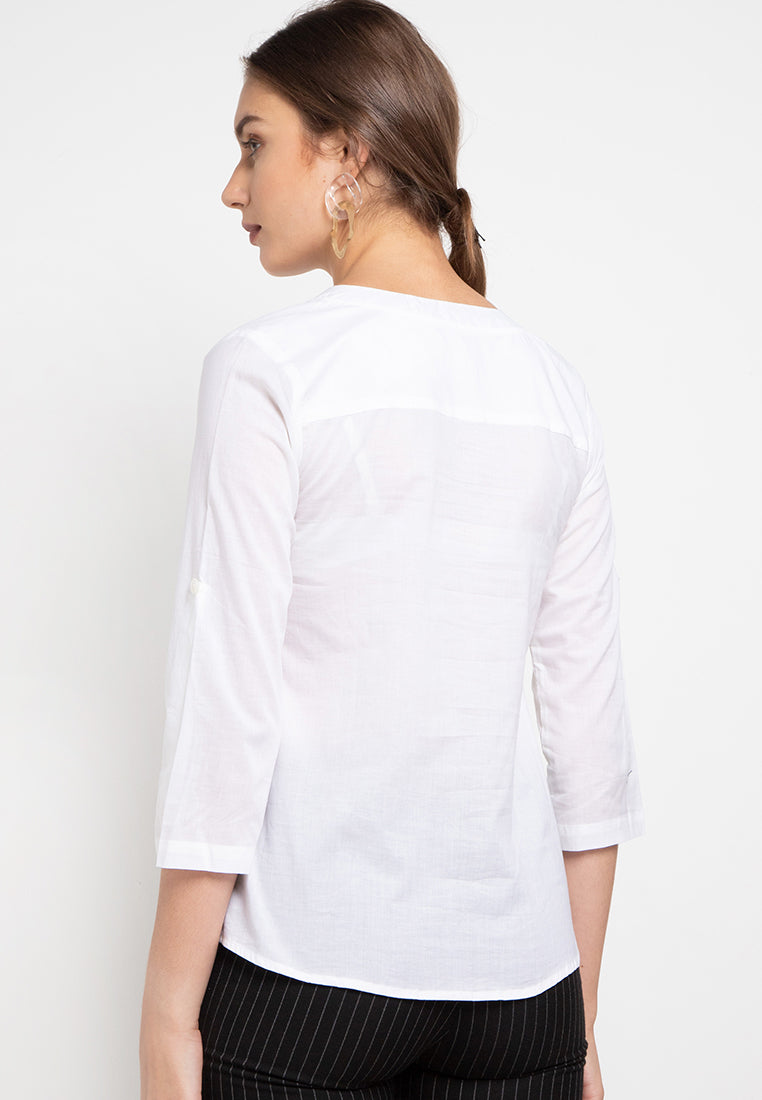 Blouse Ainun Saku Bw