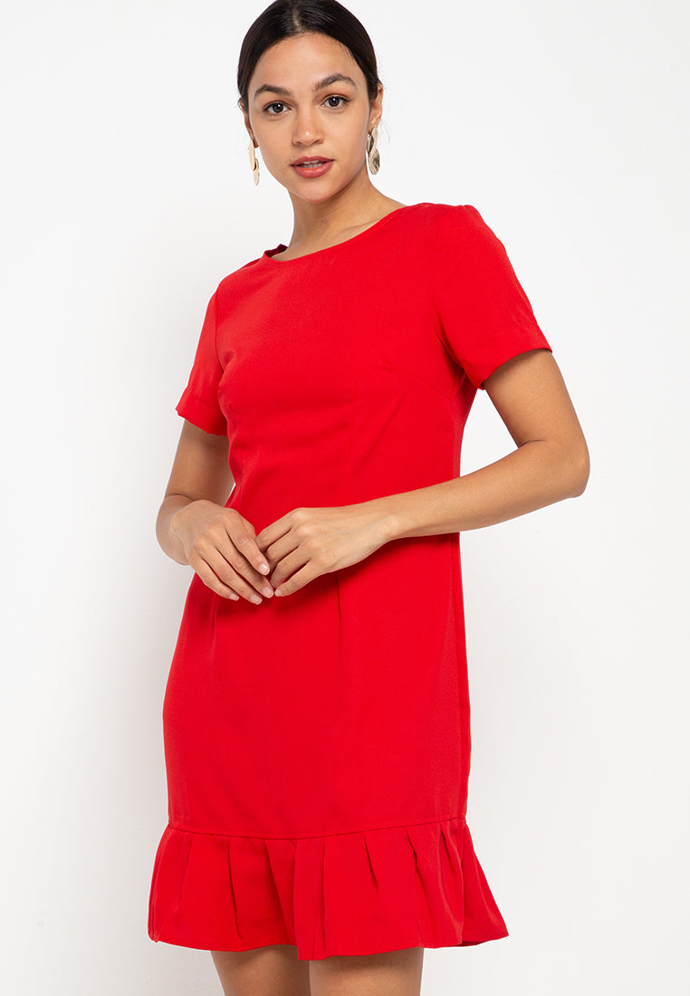 Dress Manika Merah