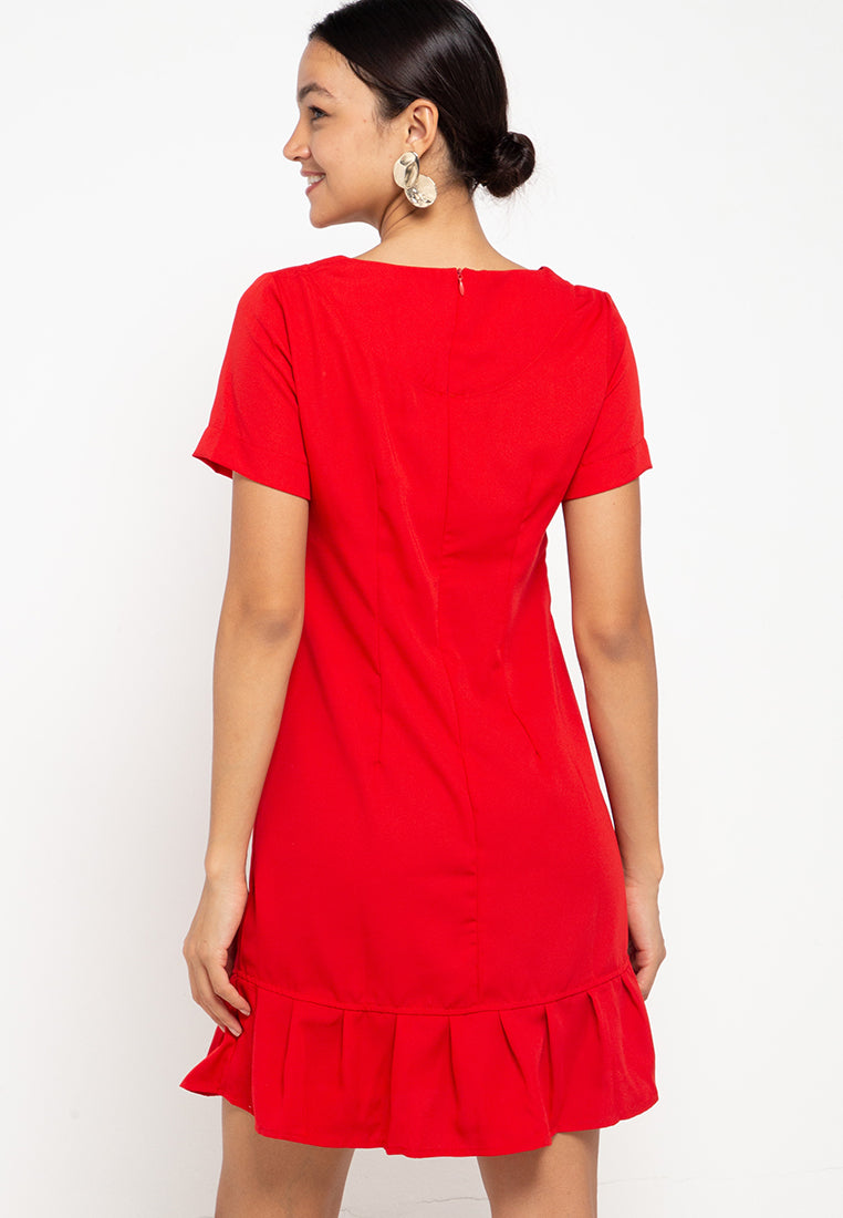 Dress Manika Merah