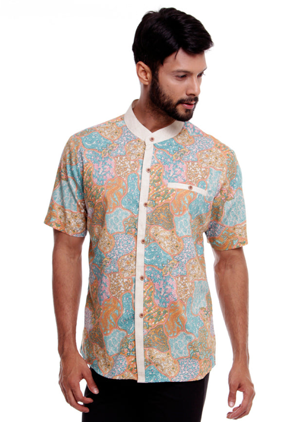 Kemeja Batik Sekar Toska Sh