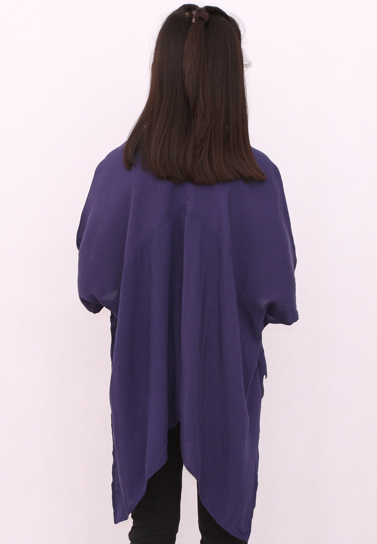 Blouse Anak Raina Navy