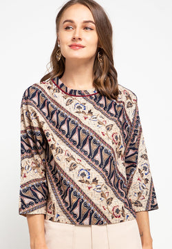 Blouse Batik Uni Parang KR