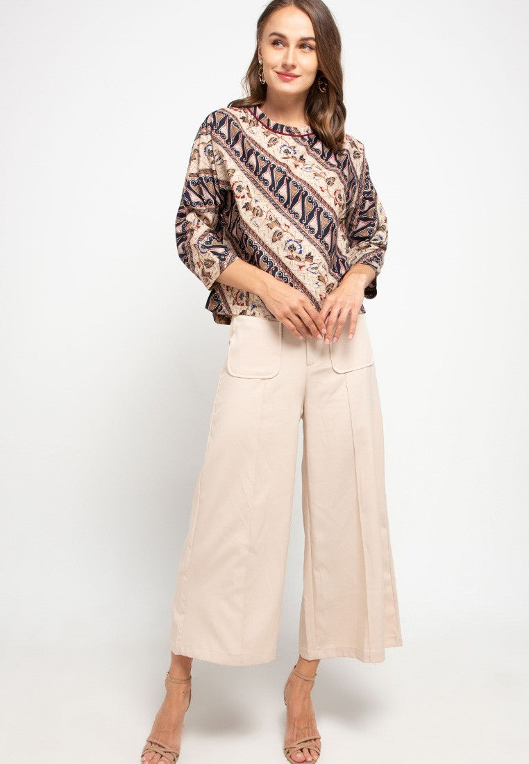 Blouse Batik Uni Parang KR