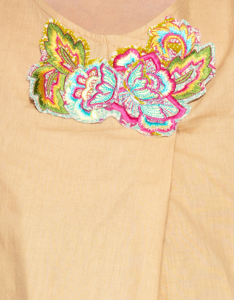 Blouse Anak Saputangan Winata Coklat